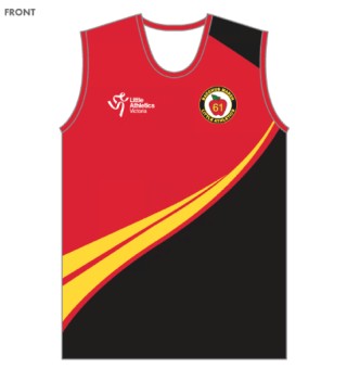 Bacchus Marsh LAC Centre Singlet:Front